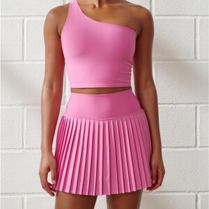 Abercrombie & Fitch YPB MotionTEK Lined Pleated Skirt size XS